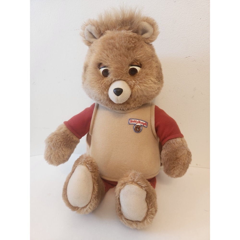 EUC Vtg 1985 Teddy Ruxpin Bear Original Worlds of Wonder Cartridge *Not Tested*